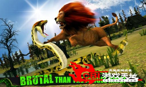 愤怒的蟒蛇3D图3
