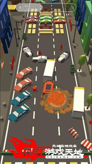 障碍道路碰撞3D图2
