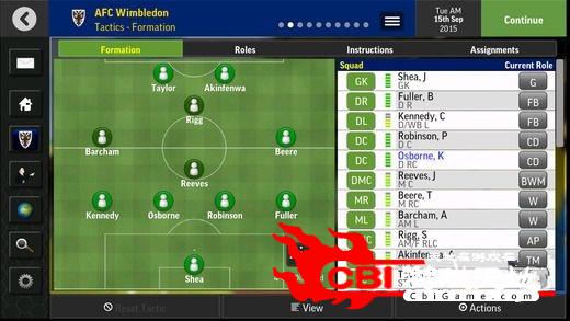 足球经理移动版2016图1