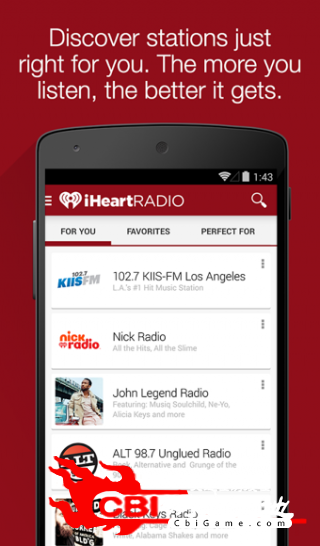 iHeartRadio App影音播放图2