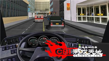 城市驾驶校车司机3D图3