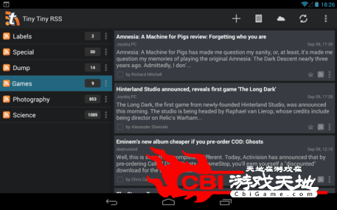 Tiny Tiny RSSrss阅读器图2