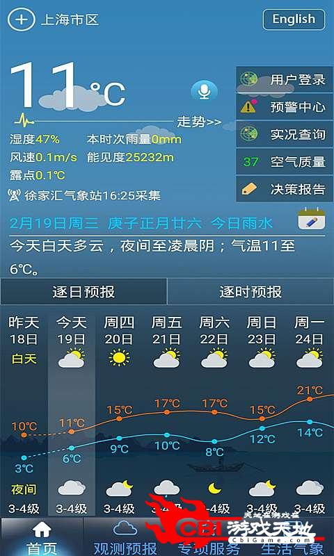上海知天气图1