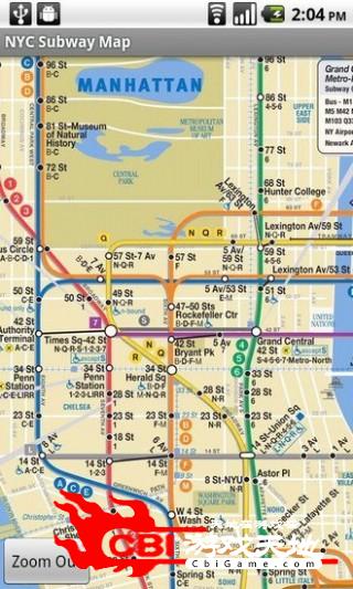 纽约市公交地铁地图简洁图3