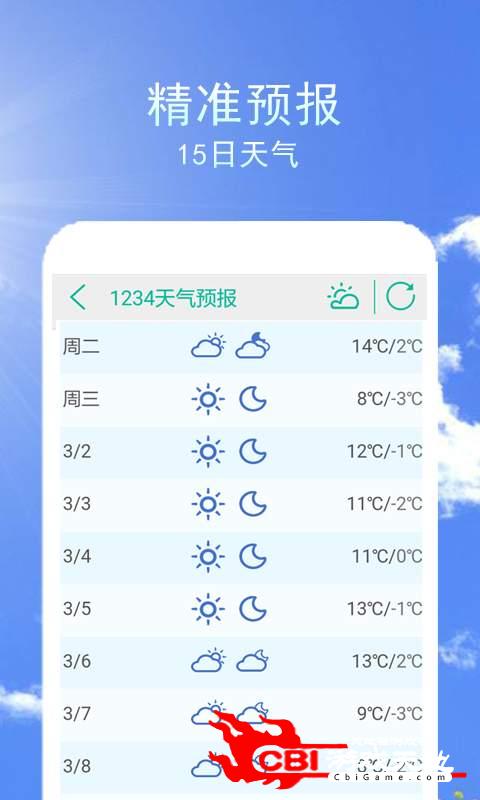 1234天气预报图0