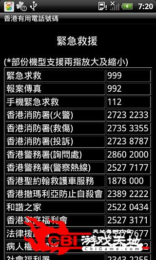 香港有用电话号码金融图1
