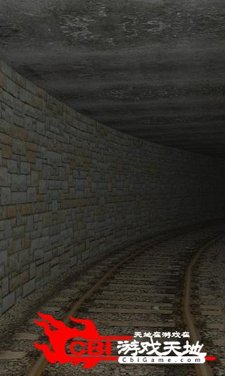 3D铁路隧道壁纸动态图0