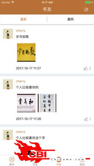 小翰林书法书法网课图3