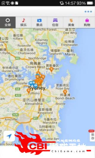 悉尼离线地图旅行图1