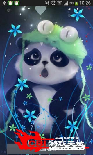 大熊猫绿豆动态壁纸美化图2