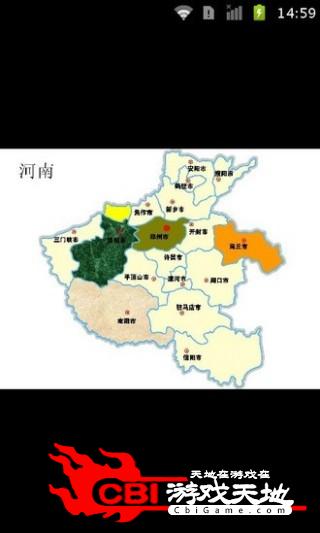 中国各省高清地图景点图3