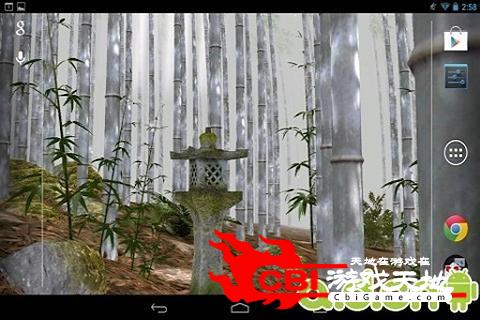 3D竹林动态壁纸3D图3