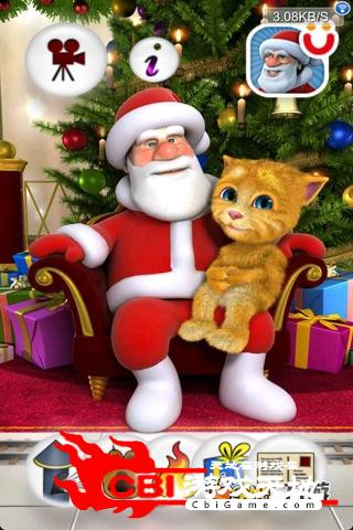 圣诞老人和生姜猫图0