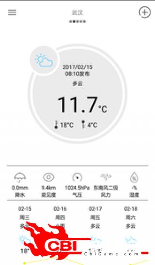 武汉天气气象图3