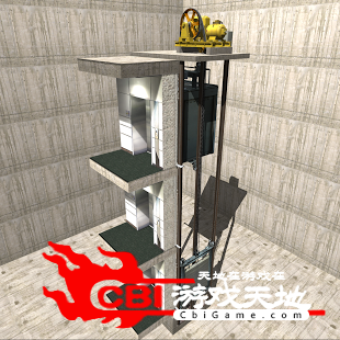 模拟电梯3D图0