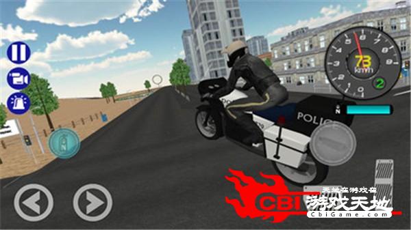 警察摩托车骑手图3