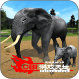 野生大象家庭模拟器