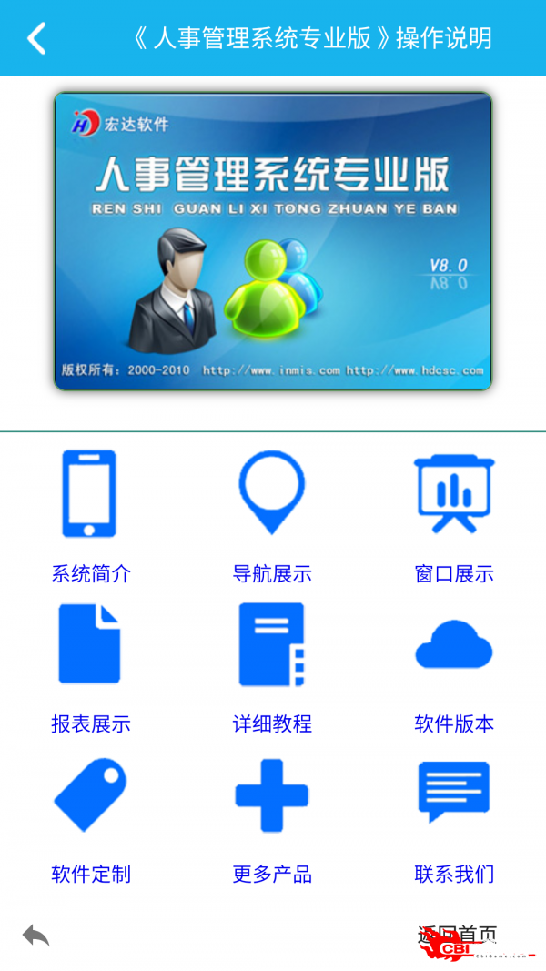 人事管理系统图1