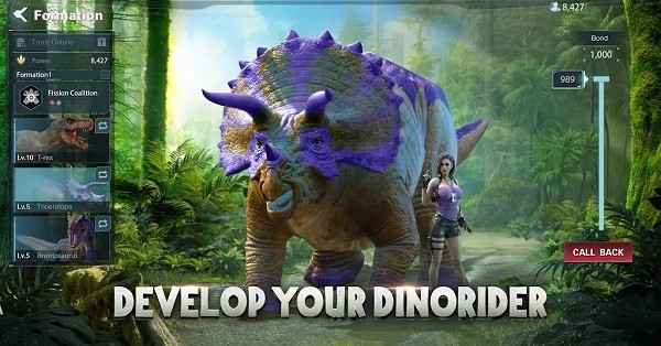 反灭绝侏罗纪手游最新版(de extinction: jurassic)图0