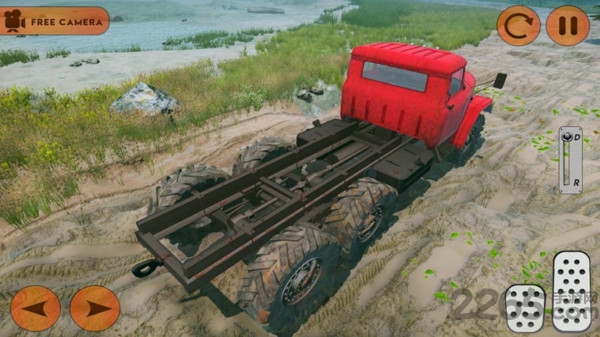 泥泞的越野卡车驾驶游戏图2