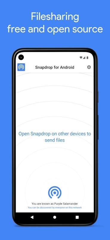 snapdrop传输文件app图0